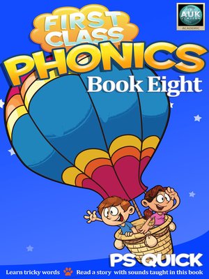 cover image of First Class Phonics, Book 8